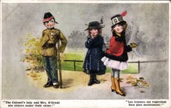 CPA Illustrateur Militaria Les femmes me regardent bien plus maintenant