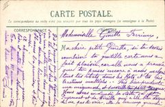 VINTAGE POSTCARD Winter sports Ski Exercises