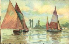 CPA Bateau Voilier 