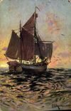 CPA Bateau Voilier 