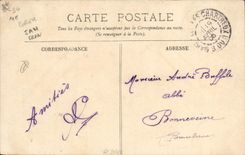 VINTAGE POSTCARD Sailing Boat With the broad one