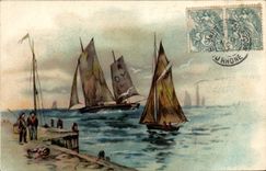 CPA Bateau Voilier 