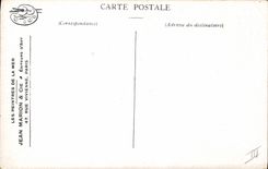 Barco de navegación de la POSTAL de la VENDIMIA en la manera para el pecado