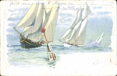 CPA Bateau Voilier 
