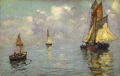 CPA Bateau Voilier 