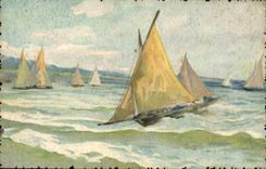 CPA Bateau Voilier 