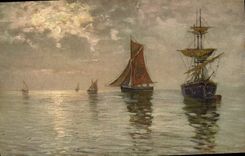 CPA Bateau Voilier 
