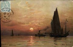 CPA Bateau Voilier 