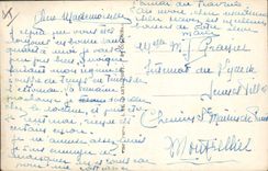 VINTAGE POSTCARD Militaria Friends for ever