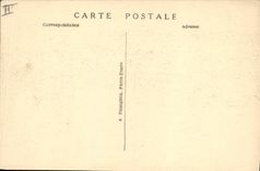 CPA Militaria Funerailles du marechal Foch Les officiers americains 