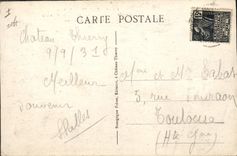 CPA Militaria Chateau Thierry Place des Etats Unis et monument de la 3eme division de l'armee des Etats Unis 