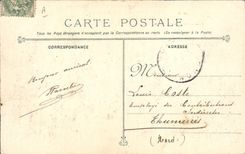 VINTAGE POSTCARD Bateau War Armours Iena squadron after the explosion