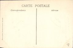 VINTAGE POSTCARD Boat War Catastrophe of Iena Iena in the basin of Missiessy