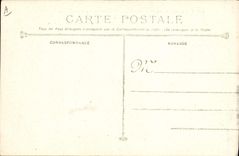 VINTAGE POSTCARD Boat War Inauguration of the monument raised with the memory of the victims of Iena Cemetery of LAgoubran