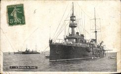 VINTAGE POSTCARD Boat War the squadron of North