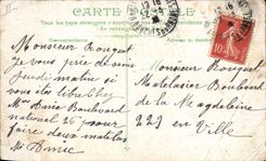 VINTAGE POSTCARD Boat War the squadron of North