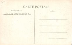 VINTAGE POSTCARD Quimper Theater