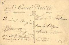 VINTAGE POSTCARD Theater of Rouen Arts