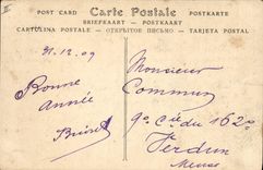 VINTAGE POSTCARD Rheims Theater