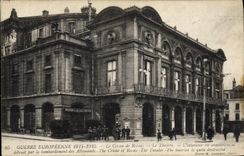 CPA Theatre Reims Militaria