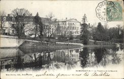 CPA Romorantin Le Theatre et le square 