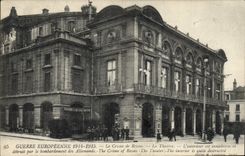 CPA Theatre Reims Militaria