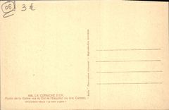 La POSTAL de la VENDIMIA la cornisa del oro señala el collar visto galere de Esquillon con Cannes lejano