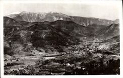 VINTAGE POSTCARD Sospel View Italian Mounts