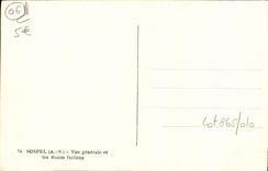 Montajes del italiano de la opinión de Sospel de la POSTAL de la VENDIMIA