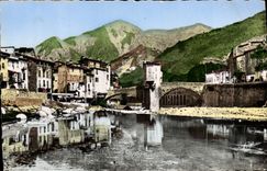 CPM Sospel Vue Sur la Bevera et le Pont Vieux