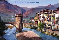 CPA Sospel Le Vieux Pont Sur la Bevera