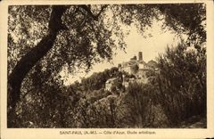 CPA St Paul Cote d'Azur 