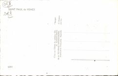 CPM St Paul de Vence