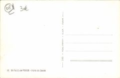 VINTAGE POSTCARD Saint Paul de Vence Carries of Canon