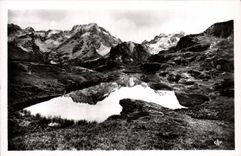 CPA La Chapelle en Vaigaudemar le lac du Lauzon au fond Pic du Siriac