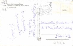 CPM Chateau Queyars Le fort Queyras