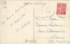 CPA Vallee du Queyras Le fort Queyras et le torrent de Souliers