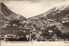 CPA Briancon et Sainte Catherine