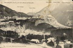 CPA Briancon pris de la route de Grenoble 