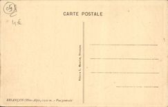 CPA Briancon Vue Generale 