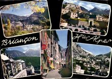 CPM Briancon Les remparts et les forts la vieille citadelle La grande gargouille Ste Catherine et la citadelle