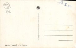 VINTAGE POSTCARD Pane Chatelet