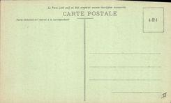 VINTAGE POSTCARD Prison Castle Thierry Tower of the prison of the king Vieux castle