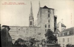 CPA Prison Moulins ancien chateau des Ducs de Bourbon 