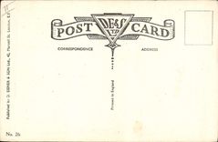 VINTAGE POSTCARD Fantasy Illustrator Children Poussette