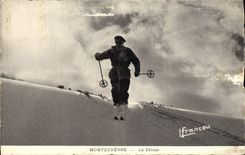 CPA Sports d'hiver Ski Montgenevre Le skieur