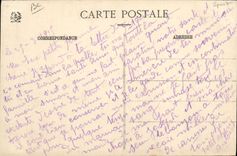 CPA Sports d'hiver Ski Vosges Concours de ski Un skieur arrive a toute vitesse