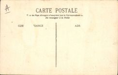 VINTAGE POSTCARD Winter sports Ski Skiers in Monestier de Clermont