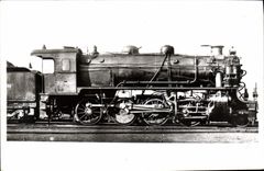 VINTAGE POSTCARD Train Engine PO Midday D 58