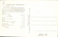 CPA Train Locomotive PO Midi D 58